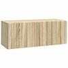 vidaXL Szafka RTV montowana na ścianie 78,5 x 31 x 30 cm dąb Sonoma