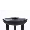 RedFire Grill/BBQ plancha, czarna stal