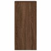 vidaXL Komoda Brązowy Dąb 29,5x34x76 cm Drewno klejone