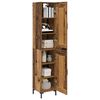vidaXL Highboard Stare drewno 34,5 x 34 x 180 cm