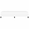 vidaXL Ramka ł&oacute;żka z materacem Czysta Biała 90 x 200 cm tkanina
