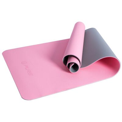 Pure2Improve Mata do jogi, 173 x 58 x 0,6 cm, różowo-szara