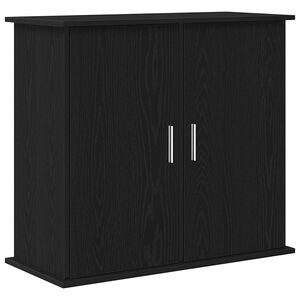 vidaXL Stojak pod akwarium, czarny dąb, 81x36x73 cm, drewno konstrukcyjne