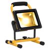 vidaXL Reflektor LED, akumulator i uchwyt, 20 W, ciepłe białe światło