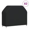 vidaXL Pokrowce na grill ogrodowy, 2 szt., 147x61x112 cm, Oxford 420D