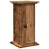 vidaXL Piedestał ze schowkiem, stare drewno, 31x30x60 cm