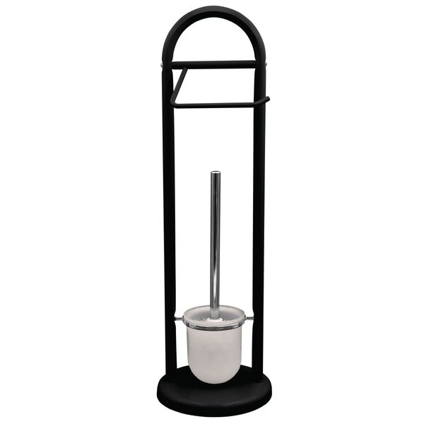 RIDDER Zestaw Unique 2-w-1 ze szczotką toaletową, czarny