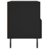 vidaXL Szafki nocne, 2 szt., czarne, 40x35x47,5 cm