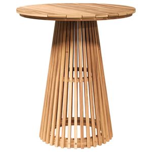 vidaXL Stolik boczny Brązowy 70 x 70 x 75 cm Lite drewno teakowe