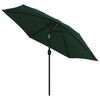 Parasol ogrodowy, zielony, 3 m