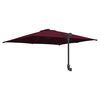 vidaXL Parasolka ogrodowa Bordeaux Czerwony 248,5 x 247,5 x 160 cm