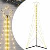 vidaXL Choinka LED 363 diody LED Ciepła biel 182 cm