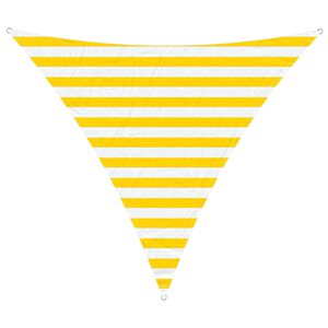 vidaXL Żagiel przeciwsłoneczny Ż&oacute;łty i Biały 2 x 2 x 2 m