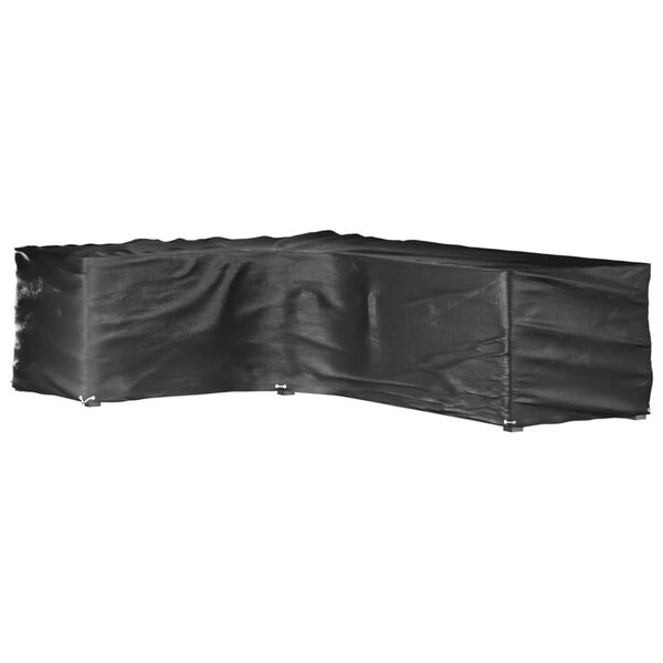 vidaXL Pokrowce L na meble ogrodowe, 2 szt., 16 oczek, 210x260x80 cm