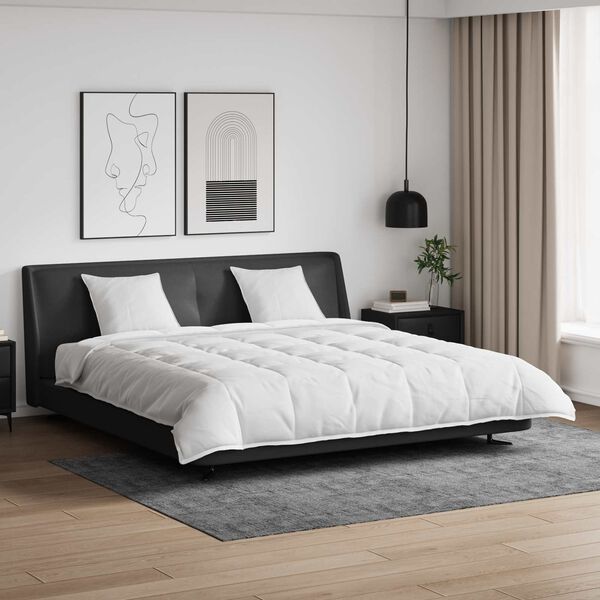 vidaXL Zestaw kołder z poduszką 3 pcs Biały Pi&oacute;ra down