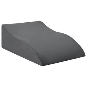 vidaXL Poduszka na nogi 68 x 41 x 21 cm Pianka PU Szary