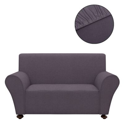 vidaXL Elastyczny pokrowiec na sofę, z dżerseju, antracytowy
