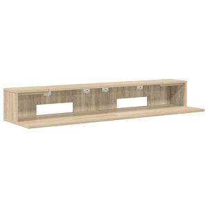 vidaXL Biurko studyjne dąb Sonoma 152 x 36 x 19,5 cm