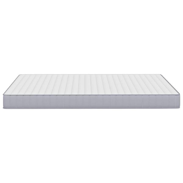 vidaXL Materac piankowy, średnio miękki, 160x200 cm