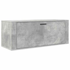 vidaXL Ścienna szafka na buty, szarość betonu, 100x35x38 cm