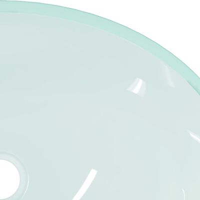 vidaXL Umywalka z matowego szkła, 50x37x14 cm