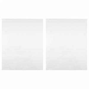 vidaXL Folie lustrzane, 2 szt., samoprzylepne, 45x150 cm, PET