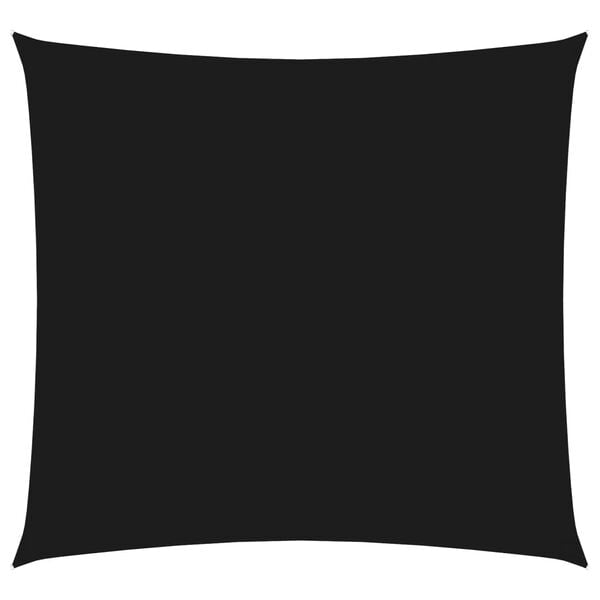 vidaXL Kwadratowy żagiel ogrodowy, tkanina Oxford, 2x2 m, czarny
