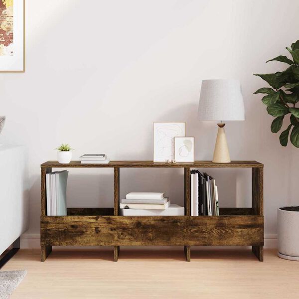 vidaXL Regał na gazety Dąb wędzony 102 x 30 x 45 cm