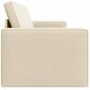 vidaXL Sofa Bed 200cm Kremowy tkanina