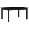 vidaXL Stolik kawowy Czarny Dąb 70 x 50 x 36 cm Drewno inżynieryjne