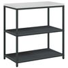 vidaXL Regal Kuchenny HATTEM antracytowy 90 x 50 x 92 cm Stal