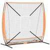 vidaXL Siatka treningowa do baseballu 180 x 89,5 x 152,5 cm