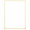 vidaXL Łuk Ślubny złoty 150 x 49,5 x 200 cm Stal