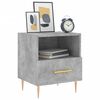 vidaXL Szafki nocne, 2 szt., szarość betonu, 40x35x47,5 cm