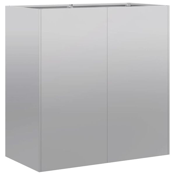 vidaXL Doniczka 80x40x80 cm Stal ocynkowana