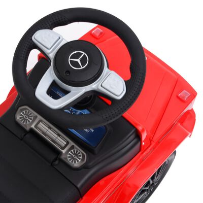vidaXL Jeździk samochód Mercedes-Benz G63, czerwony
