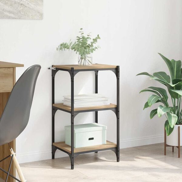 vidaXL Szafka na książki dąb artisan 40 x 33 x 70,5 cm