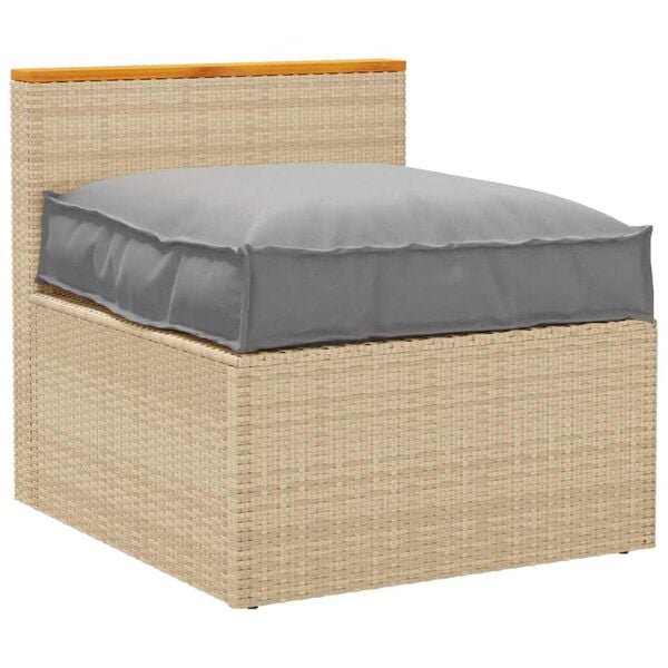 vidaXL Poduszka Szary 70 x 70 x 12 cm Materiał Oxford