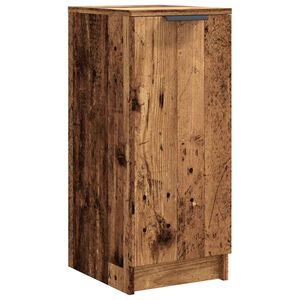 vidaXL Szafka na buty, stare drewno, 29,5x35x70 cm