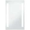 vidaXL Ścienne lustro łazienkowe z LED, 60 x 100 cm