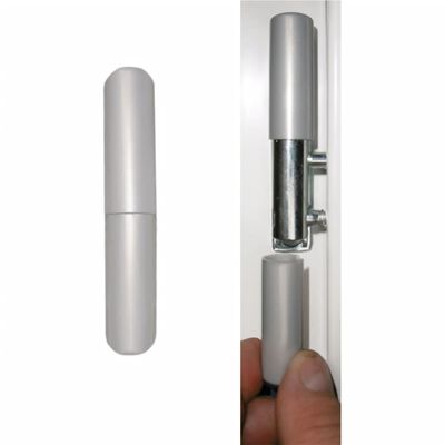 vidaXL Drzwi wejściowe, białe, 98x208 cm, PVC