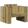 vidaXL Fotel ogrodowy, 79x60x62 cm, impregnowane drewno sosnowe