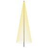 vidaXL Choinka świąteczna LED 385 cm 1148 LED Ciepła biel Żelazo