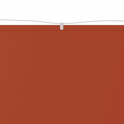 vidaXL Markiza pionowa, terakota, 60x1000 cm, tkanina Oxford