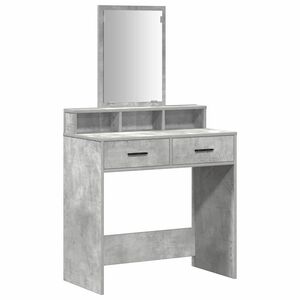 vidaXL Toaletka Betonowy szary 79 x 41 x 140 cm Drewno inżynieryjne