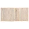 vidaXL Stół jadalniany, 180 x 90 x 76 cm, lite, bielone drewno mango