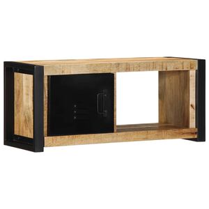 vidaXL Szafka RTV 80x30x35 cm lite drewno surowe mango