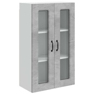 vidaXL Front do zmywarki Kalmar Betonowy szary 60 x 31 x 100 cm
