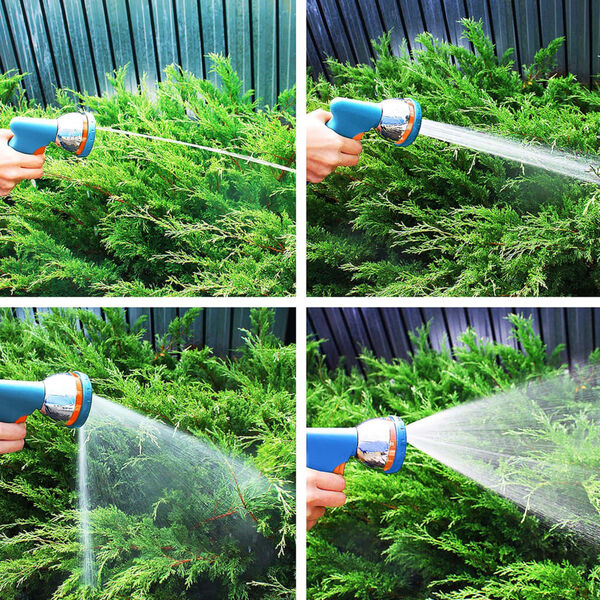 GR&Uuml;NTEK 8-cz. zestaw z elastycznym wężem ogrodowym KING COBRA, 22,5 m