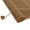 vidaXL Roleta brązowy 40 x 220 cm Bambus